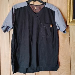 Carhartt Men's Men's 2-Tone Raglan Scrub Top